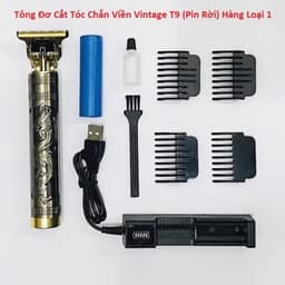 Tông Đơ Chấn Viền Kemei KM-762 và Vintage T9 (Pin Rời) 8