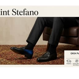 GIÀY PENNY LOAFER GK04 BLACK – DA BÒ Ý, KHÂU ĐẾ BLAKE THỦ CÔNG 3