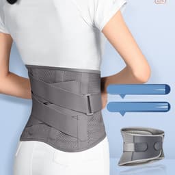 Đai Thép Bảo Vệ Lưng Thoáng Khí. LMS 1