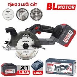 1 Máy cưa đĩa đa năng WORKFIX WF-CS150PRO, Tốc độ 6800v/p, Đường kính tối đa 150mm, Tặng 3 lưỡi cắt 2