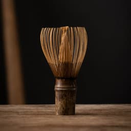 Chổi Shin Chasen Tre Tím Cao Cấp, Chổi Đánh Matcha, Dụng Cụ Khuấy Trà 2