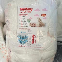 [Rẻ Vô Địch] Combo 150 Miếng Bỉm Quần HIPBABYCARE Thấm Hút Tốt, Mềm Mại Đủ Size S-6XL, Bỉm Chất Lượng Giá Rẻ 6