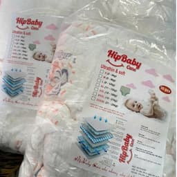 [Rẻ Vô Địch] Combo 150 Miếng Bỉm Quần HIPBABYCARE Thấm Hút Tốt, Mềm Mại Đủ Size S-6XL, Bỉm Chất Lượng Giá Rẻ 4