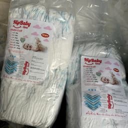 [Rẻ Vô Địch] Combo 150 Miếng Bỉm Quần HIPBABYCARE Thấm Hút Tốt, Mềm Mại Đủ Size S-6XL, Bỉm Chất Lượng Giá Rẻ 8