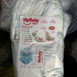 [Rẻ Vô Địch] Combo 150 Miếng Bỉm Quần HIPBABYCARE Thấm Hút Tốt, Mềm Mại Đủ Size S-6XL, Bỉm Chất Lượng Giá Rẻ 7