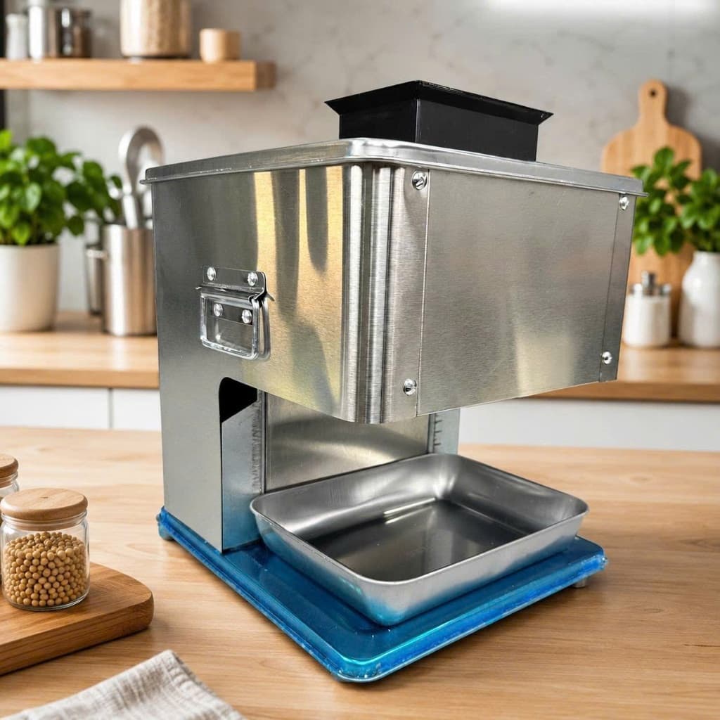 Máy Thái Thịt Bò Trần Lưỡi 2mm - Thái Nhanh 50kg/h, Miếng Thái Đẹp!