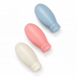Bình Chiết Silicone Mềm Tiện Lợi 60ml, Dễ Bóp, Có Nắp Lật, Phù Hợp Đựng Dầu Gội, Sữa Tắm, Kem Dưỡng Và Mỹ Phẩm Khi Du Lị 6