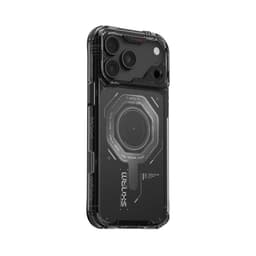 [Có iP18] Ốp SKINARMA MAGMA Viền TPU Dẻo Chống Sốc Tích Hợp Sạc Từ Tính Chính Hãng cho iP 18 |17 Pro Max 3