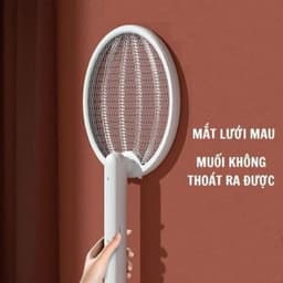 Vợt bắt muỗi kiêm đèn bắt muỗi gấp gọn 2 Trong 1 và Cây vợt muỗi CYX D88 7