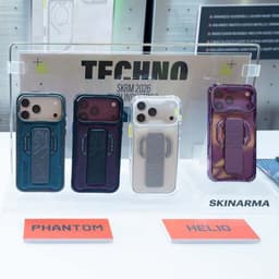 [Có iP18] Ốp SKINARMA PHANTOM Tích Hợp Chân Đế Xỏ Tay Chống Sốc Tích Hợp Sạc Từ Tính Chính Hãng cho iP 18 | 17 Pro Max 4