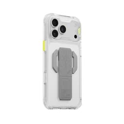 [Có iP18] Ốp SKINARMA HELIO Chống Sốc Kiêm Giá Đỡ Sạc Không Dây Có Nút Control Chính Hãng cho iP 18 | 17 Pro Max 3