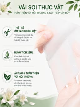 [HÀNG CHÍNH HANG- BẢN TRUNG] MẶT NẠ CHANDO HIMALAYA DATE 2029 4