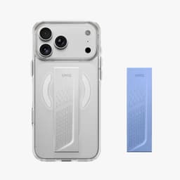 [Có iP18] Ốp UNIQ Heldro Air Chống Sốc Kiêm Giá Đỡ Sạc Không Dây Có Nút Control Chính Hãng cho iP 18 | 17 Pro Max 7