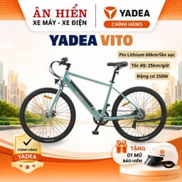 Xe đạp trợ lực YADEA VITO xe đạp điện 250w 2