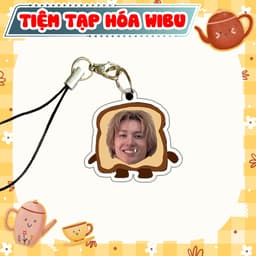 Móc Khóa Dây treo điện thoại keyring phonecharm Bánh Mỳ Gối Cortis Cute 3