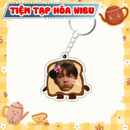 Móc Khóa Dây treo điện thoại keyring phonecharm Bánh Mỳ Gối Cortis Cute 5