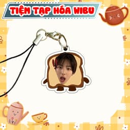 Móc Khóa Dây treo điện thoại keyring phonecharm Bánh Mỳ Gối Cortis Cute 8