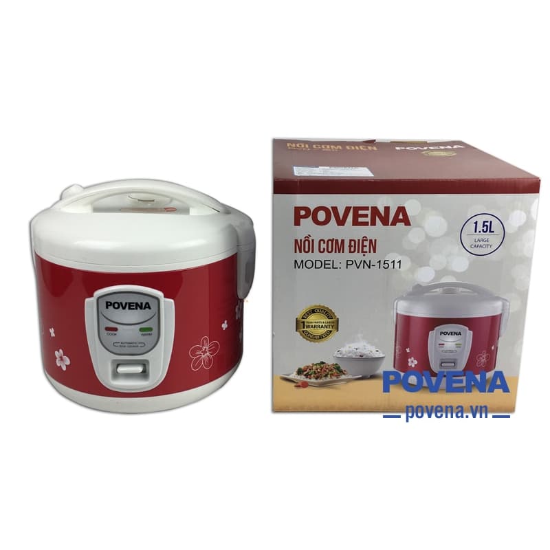 Nồi cơm điện nắp gài Povena PVN-1511