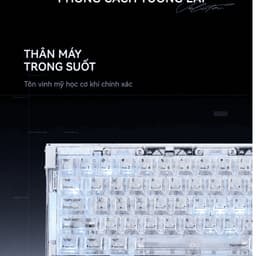VELOTA NOTHING 68 Bàn Phím Cơ Từ Hall Effect 8KHz Rapid Trigger Chính Hãng Full VAT 4