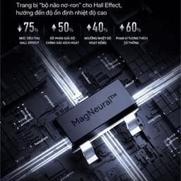 VELOTA NOTHING 68 Bàn Phím Cơ Từ Hall Effect 8KHz Rapid Trigger Chính Hãng Full VAT 9