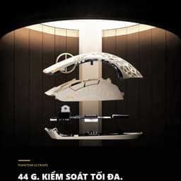 ATK PHANTOM ULTIMATE – Chuột Gaming Wireless 8K PAW3955 Master Siêu Nhẹ 44g 3