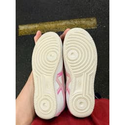 [ BIG SALE ] Giày_Tiger 66 màu kem phối sọc hồng hai lớp siêu xinh cho nữ 4