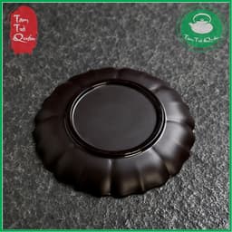 Đĩa kê ấm trà điện mộc hoa 4