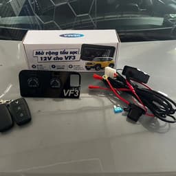 Bộ mở rộng cổng nguồn 12V cho xe ô tô VinFast VF3 - Tẩu sạc đa năng Thiết kế form zin - PhatDatAutoCar 3