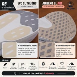 [GeekSneaker] Giày thể thao địa hình đế chống trượt phong cách sneaker, giày chạy bộ nam nữ Evo Art 6