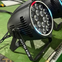 Đèn Par LED NIKA L-18.15W Full viền RGBW 4in1 Full Màu DMX512 Dùng Cho Sân Khấu Sự Kiện, Led viền 6