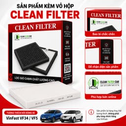 Màng Lọc Điều Hoà Ô Tô VinFast VF34 VF5, Màng Lọc Điều Hoà VinFast Thay Thế Mã BIN20050001 7
