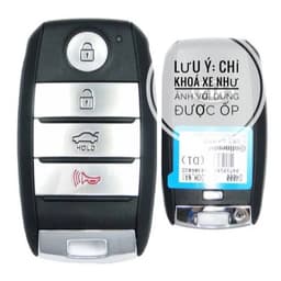 Ốp Khóa Xe Kia 4 Nút Cao Cấp TPU Mềm Chống Trầy – Bao Da Chìa Khóa Ô Tô SELTOS, KIA SONET, SOLUTO,RONDO,.. 2
