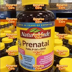 Vitamin Tổng Hợp + DHA Prenatal | Nature Made Prenatal Folic Acid + DHA 150 Viên 2