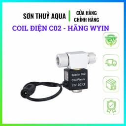VAN ĐIỆN TỪ - COIL ĐIỆN CO₂ 12V DC –  WYIN CO₂ CHO BỂ THỦY SINH 1