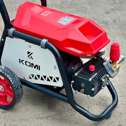 Máy Xịt Rửa Cao Áp 3.0kW KOMI KM-X30 có bánh xe đẩy, Lưu lượng 13L/p, Áp lực 200bar, CB chống rò điện, BH 8 tháng. 5