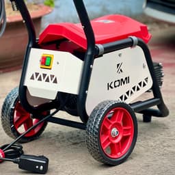 Máy Xịt Rửa Cao Áp 3.0kW KOMI KM-X30 có bánh xe đẩy, Lưu lượng 13L/p, Áp lực 200bar, CB chống rò điện, BH 8 tháng. 6