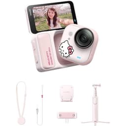 Camera hành trình Insta360 Go Ultra Hello Kitty Edition màu hồng chống rung, chống thấm nước chính hãng. 4