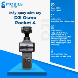 Máy quay cầm tay DJI Osmo Pocket 4 Creator Combo Chính Hãng 1