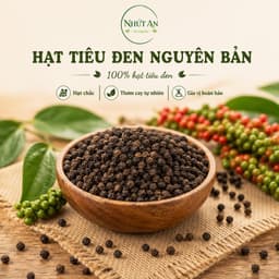 Tiêu Đen Nguyên Hạt Xuyên Mộc, Cay Thơm Tự Nhiên, Dùng Ướp Nấu Rắc Món Ăn, Dùng Hằng Ngày - Nhứt An 4