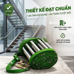 Thang cứu hỏa PCCC 800kg, thang thoát hiểm cao 5m-20m cho nhà cao tầng. 4