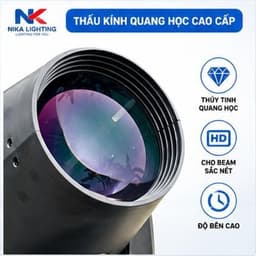 Đèn Beam NIKA K-680 Cao Cấp Đèn Moving Head Sân Khấu Hiệu Ứng Ánh Sáng Sự Kiện Nhà Rạp, đèn chùm 7
