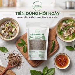 Tiêu Đen Xay Xuyên Mộc, Thơm Cay Tự Nhiên, Dùng Ướp Nấu Rắc Món Ăn, Tiện Lợi Sẵn Dùng -  Nhứt An 5