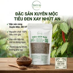 Tiêu Đen Xay Xuyên Mộc, Thơm Cay Tự Nhiên, Dùng Ướp Nấu Rắc Món Ăn, Tiện Lợi Sẵn Dùng -  Nhứt An 8