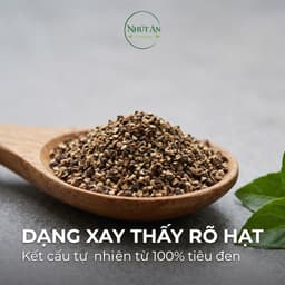 Tiêu Đen Xay Xuyên Mộc, Thơm Cay Tự Nhiên, Dùng Ướp Nấu Rắc Món Ăn, Tiện Lợi Sẵn Dùng -  Nhứt An 7