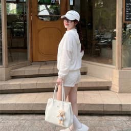 [Loại Đẹp] Áo Khoác Gió Nữ  2 Lớp Thể Thao Có Mũ, Chống Nước Kháng Nắng Tập Gym Chạy Bộ Dây Rút Gấu Size M L XL 2