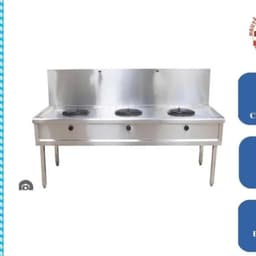 Bếp á 1-2-3-4-5-8 họng, bếp gas công nghiệp 1-2-3họng - Inox dày dặn 304 Hàng loại 1 2