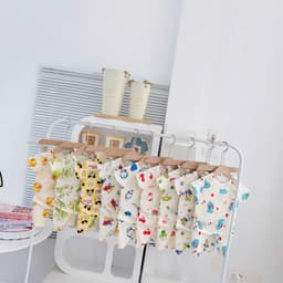 [CD01] Bộ quần áo cộc tay quần dài chất thun tăm lạnh mềm mịn thoáng mát cho bé trai bé gái từ 4kg - 15kg - CÚN BABY 9