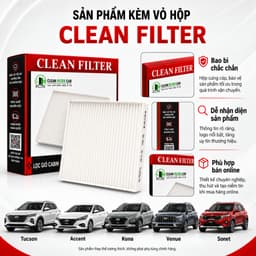 Lọc gió điều hòa Hyundai Tucson , Accent , Kona , Venue , Sonet Mã SP: 97133-D1000 / 97133-D3000 7