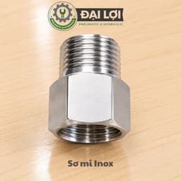 Sơ Mi Inox 304- Ren trong ngoài Inox, Chống Ăn Mòn, Dễ Lắp Đặt, Bền Bỉ 1