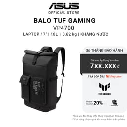 Balo Asus TUF gaming VP4700 90XB06Q0-BBP010 CHÍNH HÃNG 1